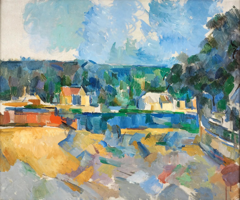 By the Riverbank - Paul Cézanne