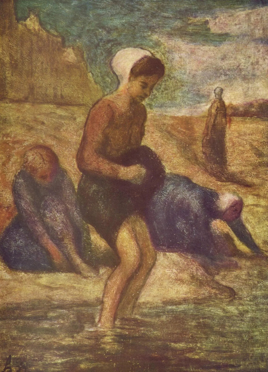 By the Water's Edge - Honoré Daumier