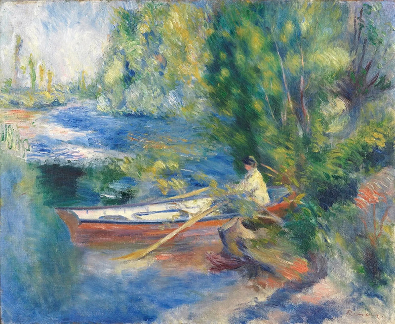At the Water's Edge - Pierre-Auguste Renoir