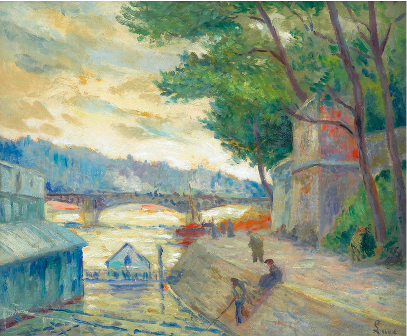 Along the Seine - Maximilien Luce