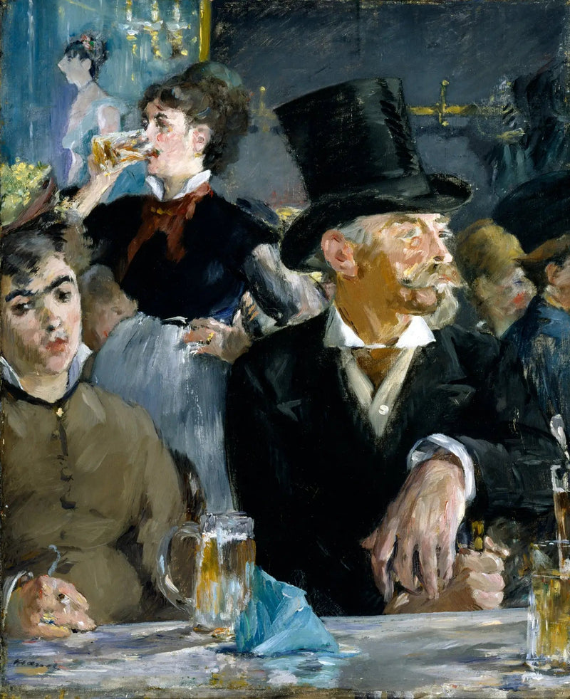 At the Café, Café-concert - Édouard Manet