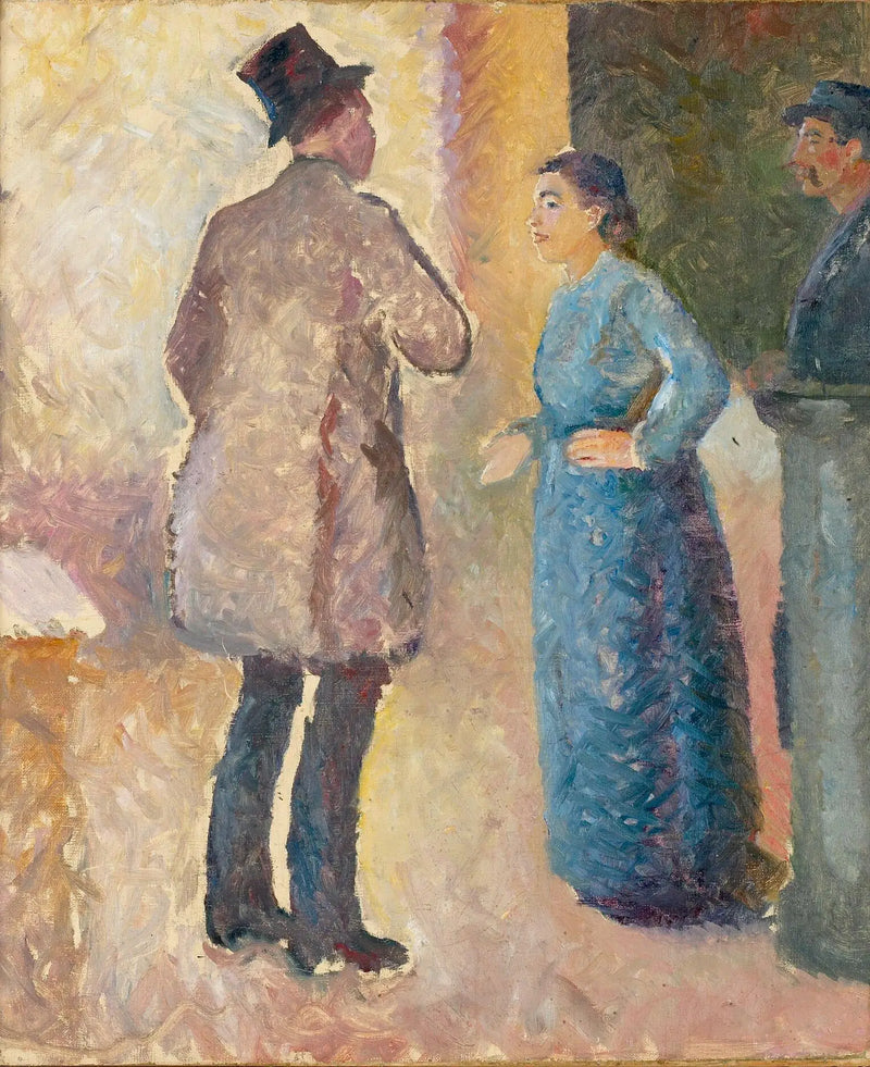 At the Café - Edvard Munch