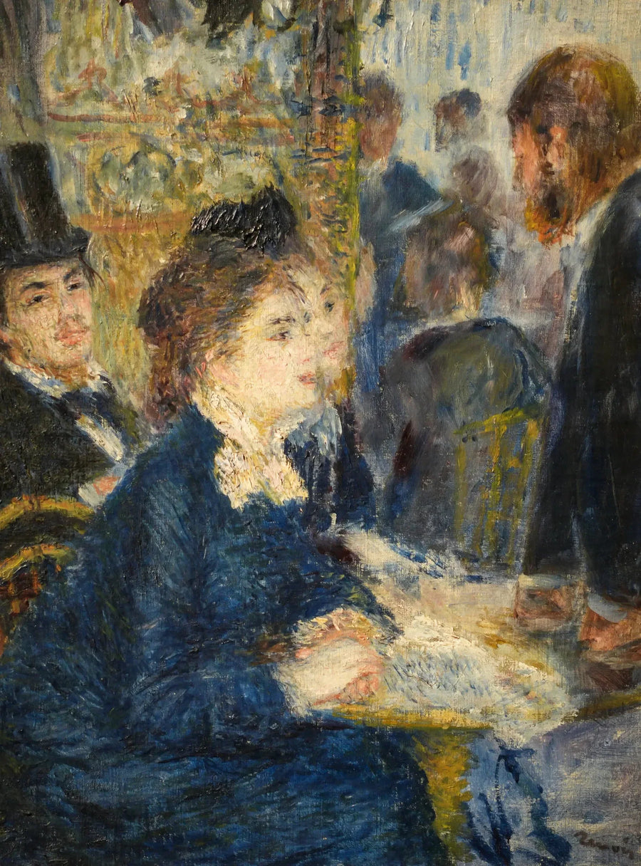At the Café - Pierre-Auguste Renoir