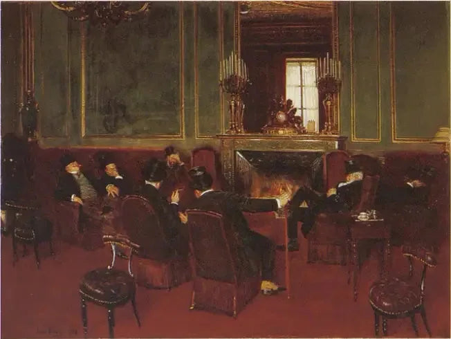 At the Club - Jean Béraud