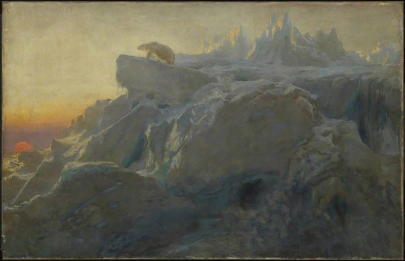 Beyond the traces of man - Briton Rivière