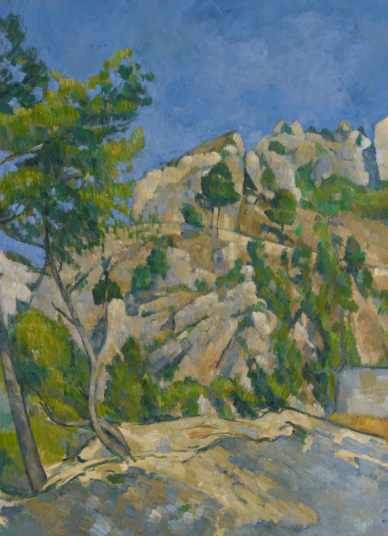 At the Bottom of the Ravine, l'Estaque - Paul Cézanne