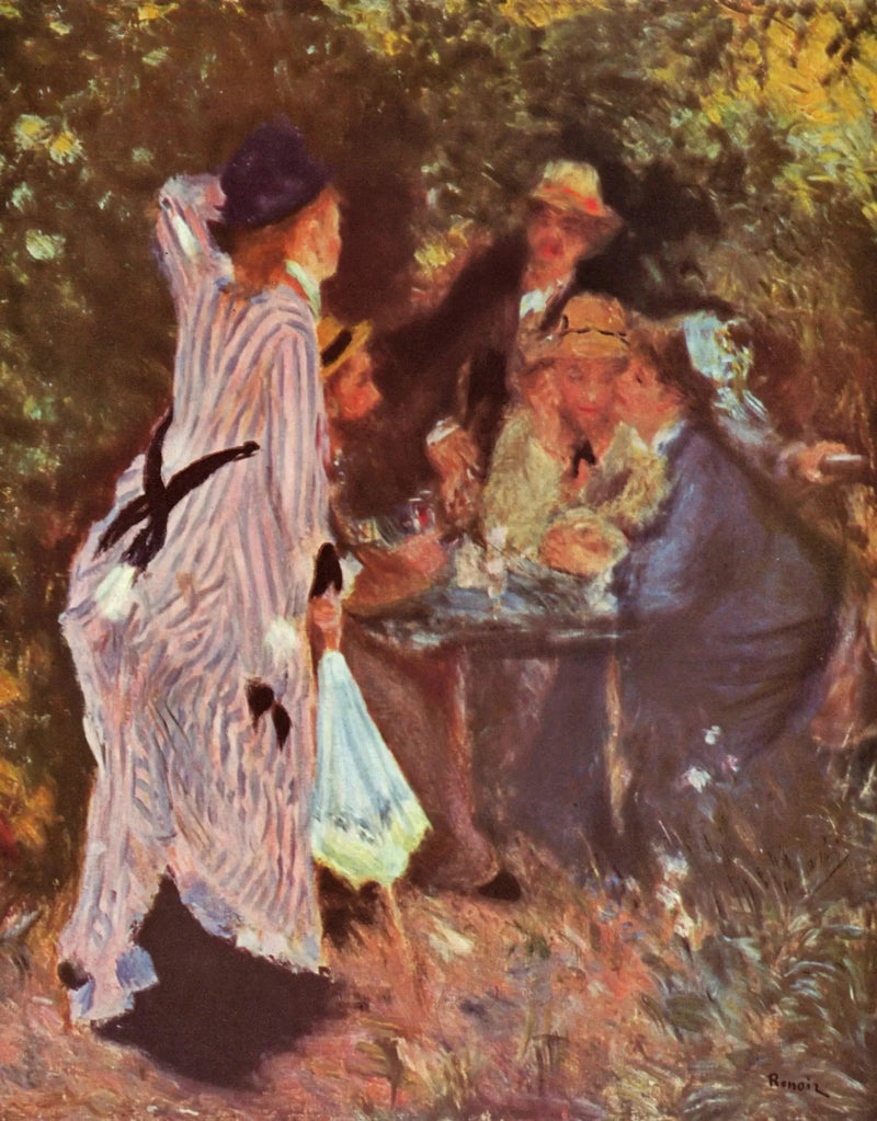 In the Garden - Pierre-Auguste Renoir