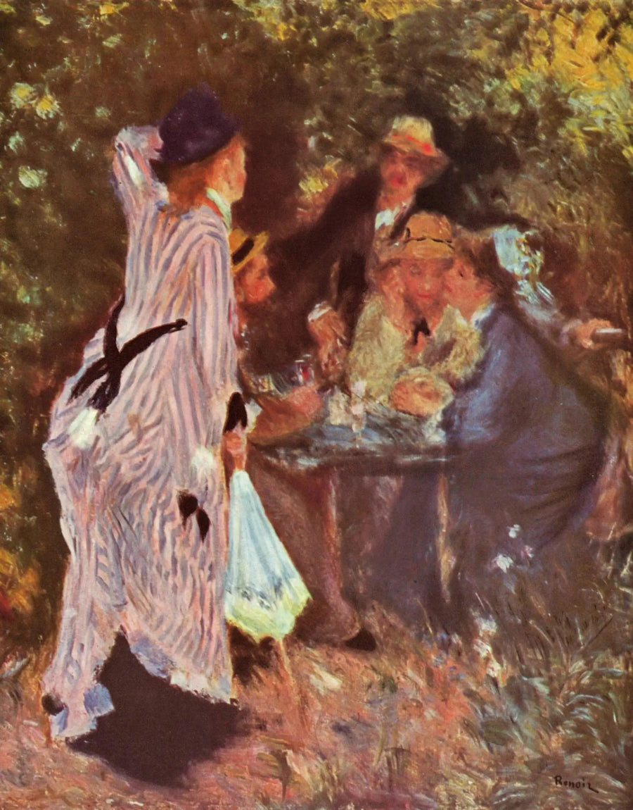 In the Garden - Pierre-Auguste Renoir