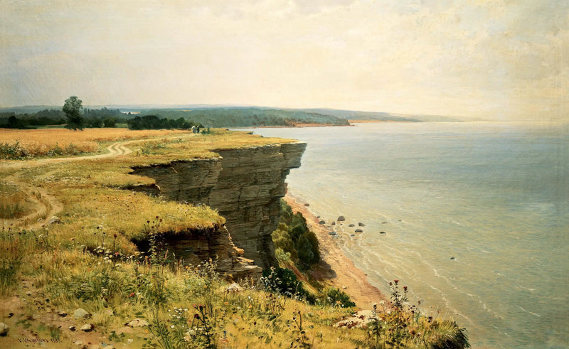 Off the coast of the Gulf of Finland (Udrias near Narva) - Ivan Chichkine