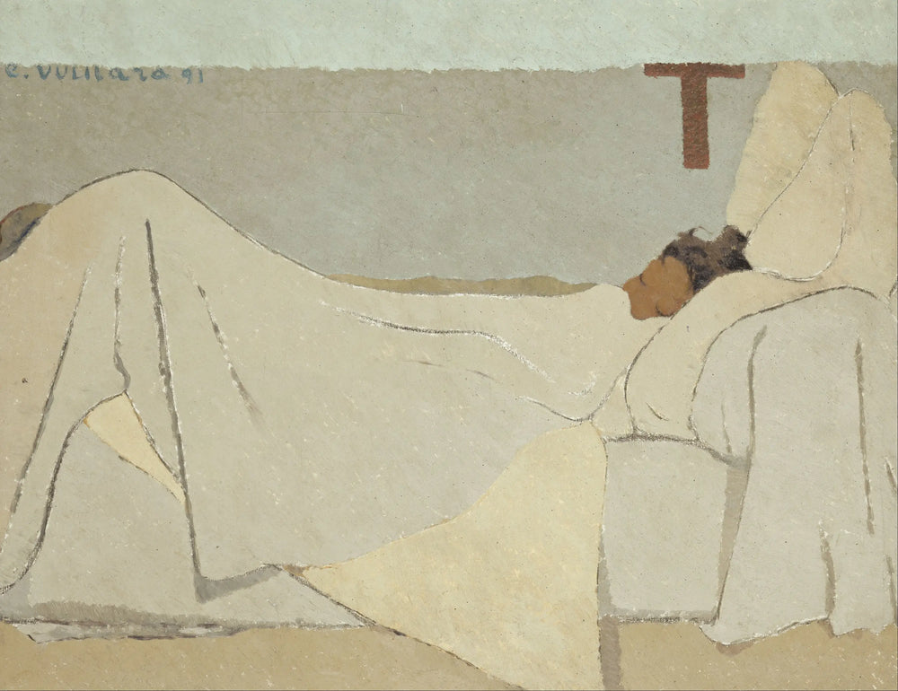 Au lit - Édouard Vuillard - Alpha Reproduction