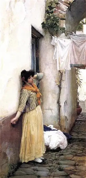 At Rest - John William Waterhouse