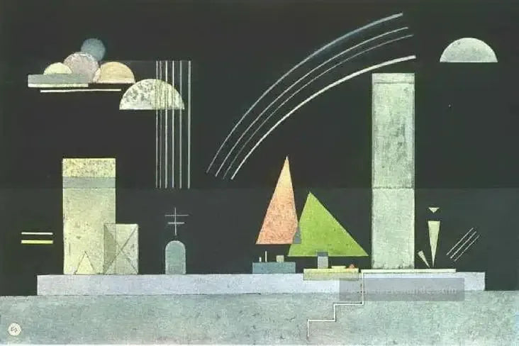 At Rest - Vassily Kandinsky