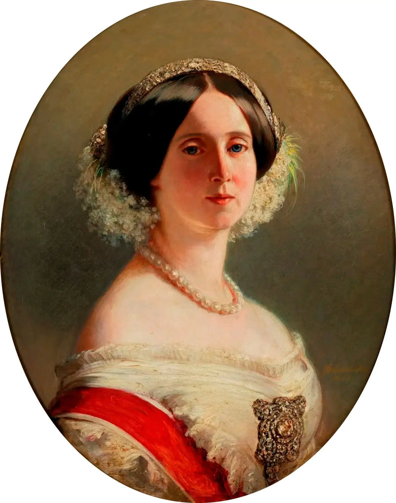 Augusta of Saxe-Weimar, Queen of Prussia and German Empress (1811-1890) - Franz Xaver Winterhalter