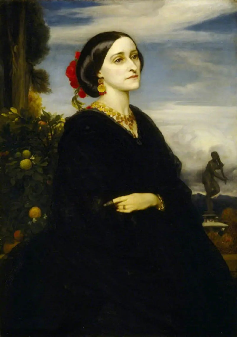 Augusta Frances East, Lady Hoare (died in 1903) - Frederic Leighton