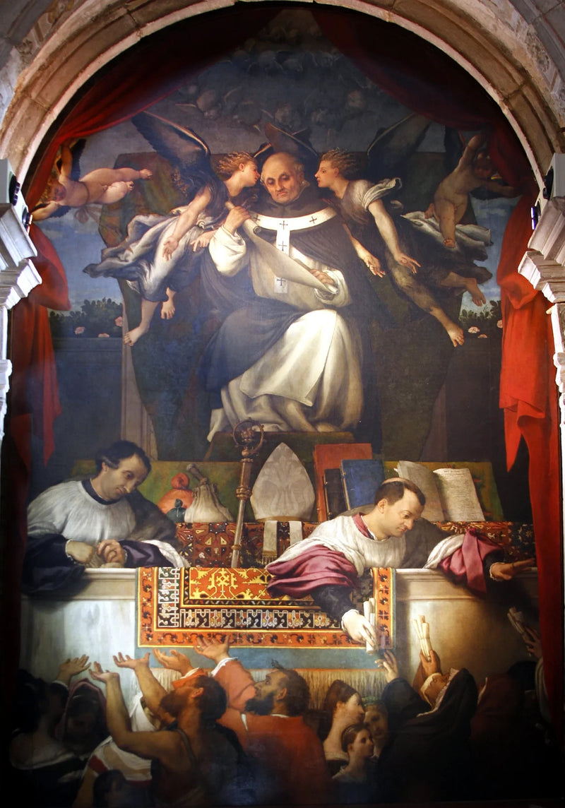Saint-Antonin Almsgiving - Lorenzo Lotto