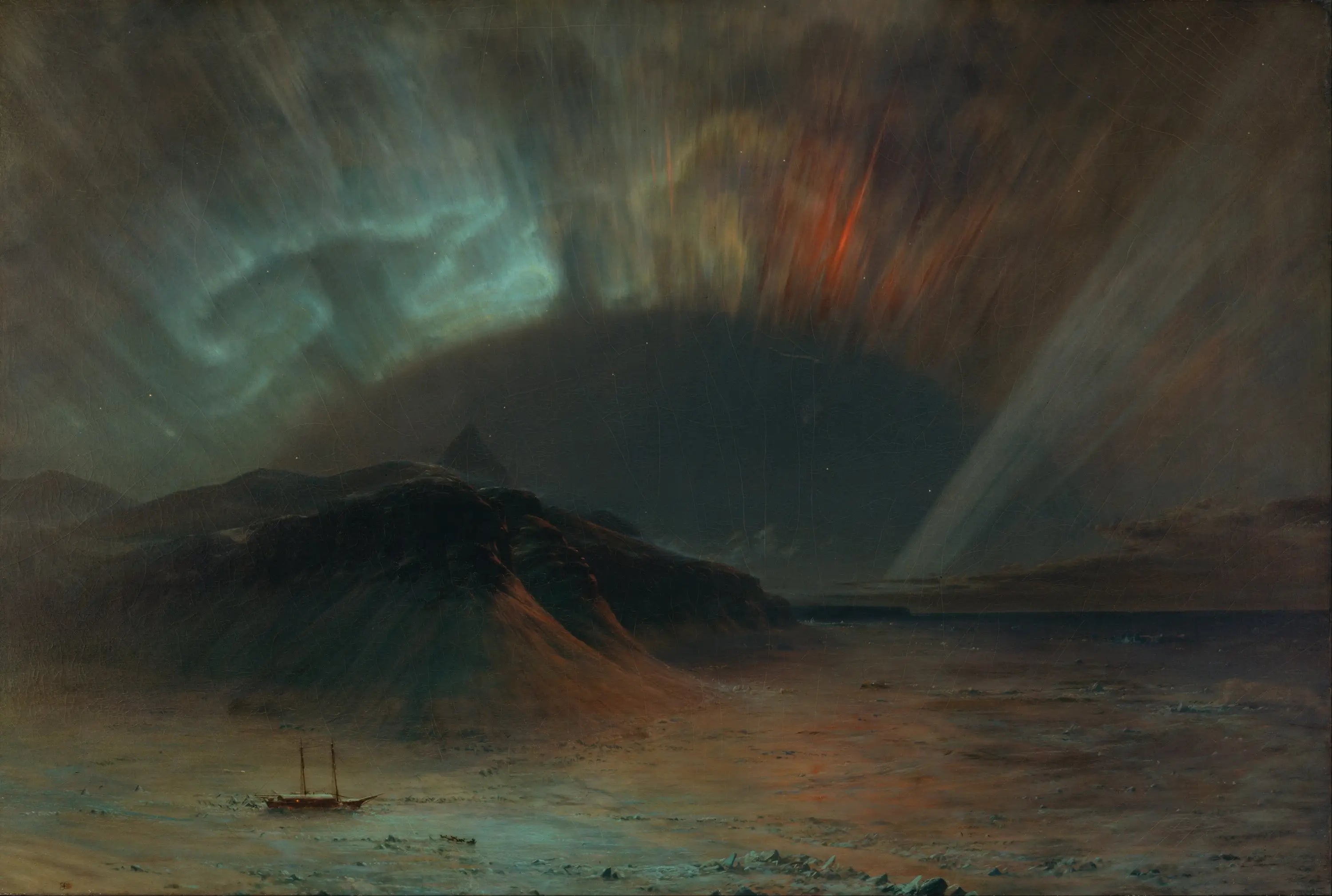 Aurore boréale - Frederic Edwin Church - Alpha Reproduction
