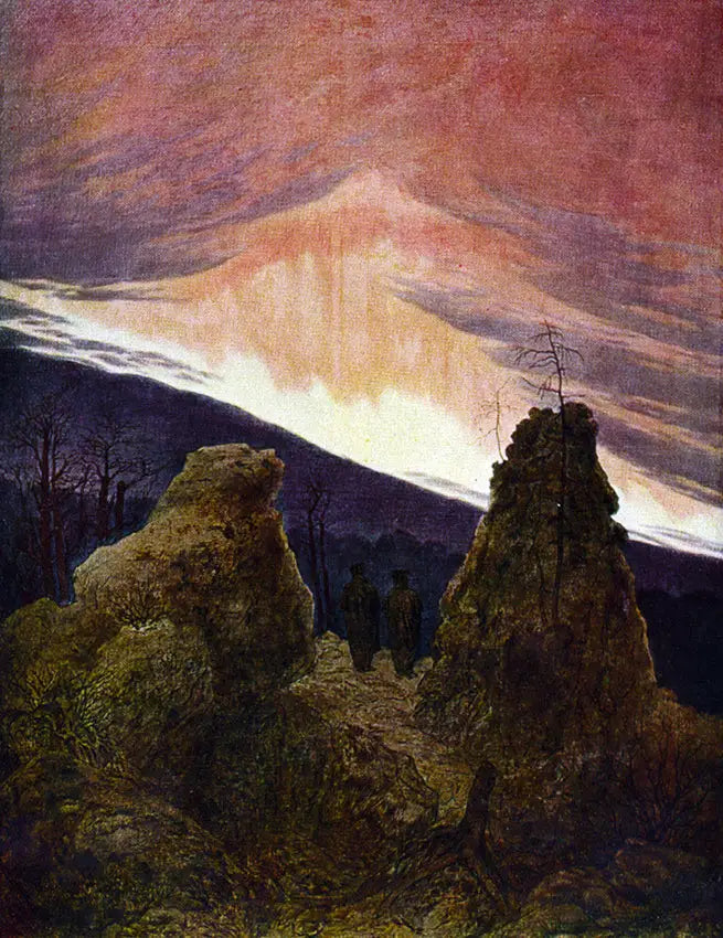 Northern Lights - Caspar David Friedrich