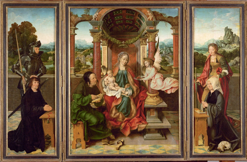 Winged Altarpiece - Joos van Cleve