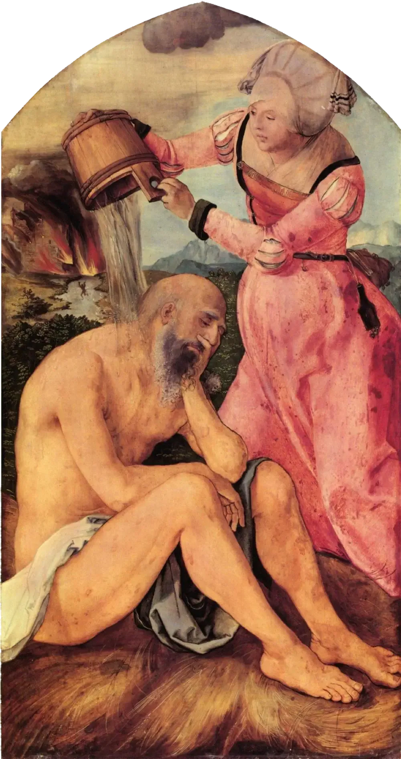 Jabach Altar: Work on Manure - Albrecht Dürer