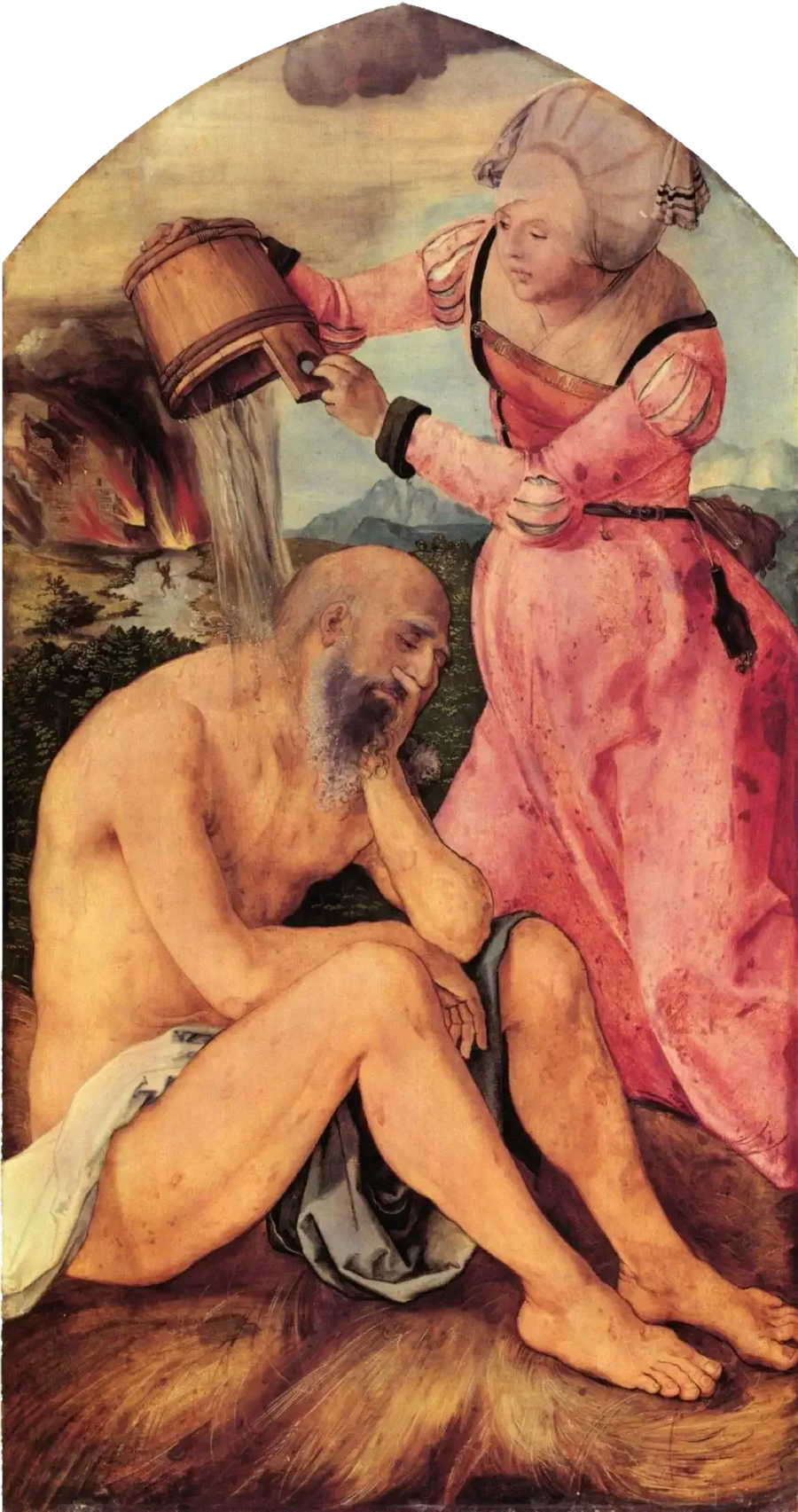 Jabach Altar: Work on Manure - Albrecht Dürer