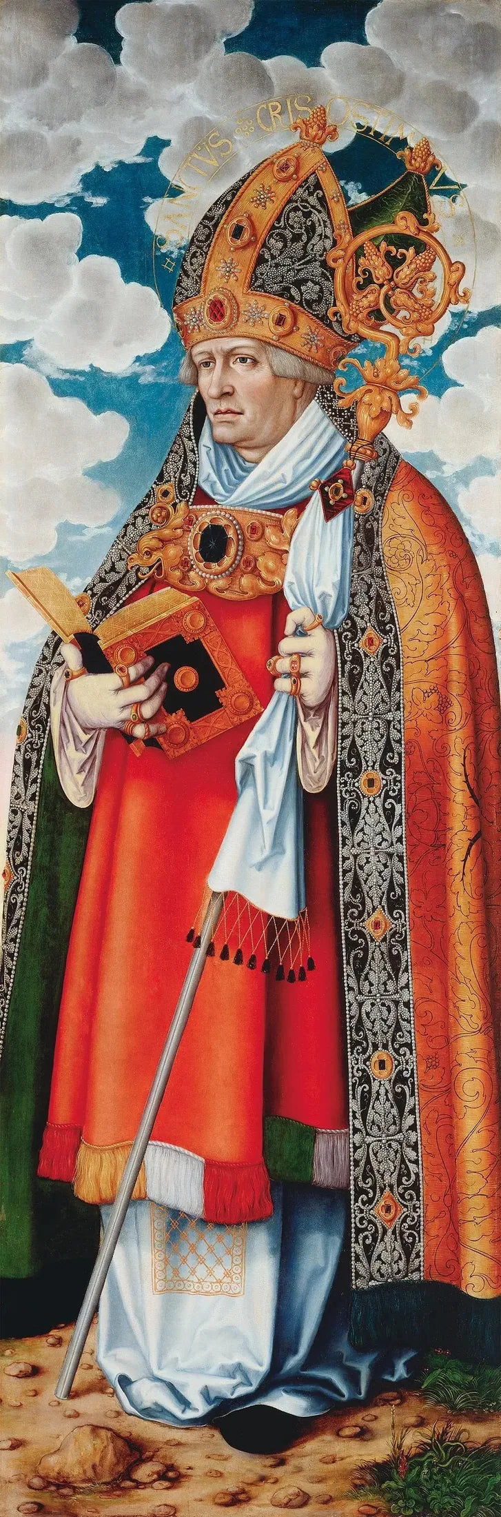 Altar of the Madeleine: Saint Chrysostom - Lucas Cranach the Elder