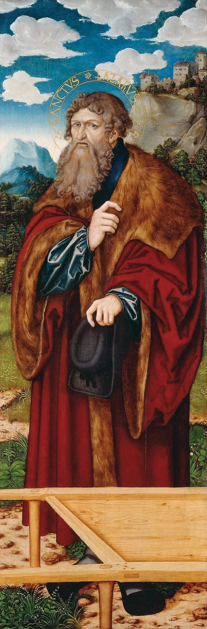 Altar of the Madeleine: Saint Lazare - Lucas Cranach the Elder