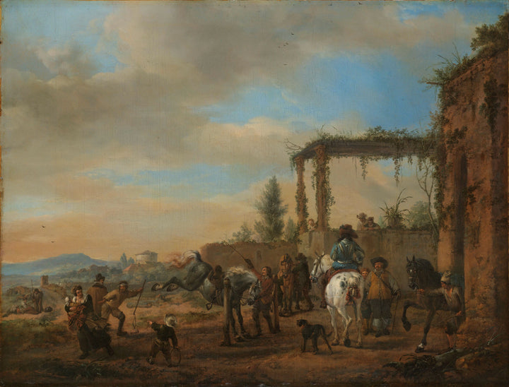 The driving school - Philips Wouwerman