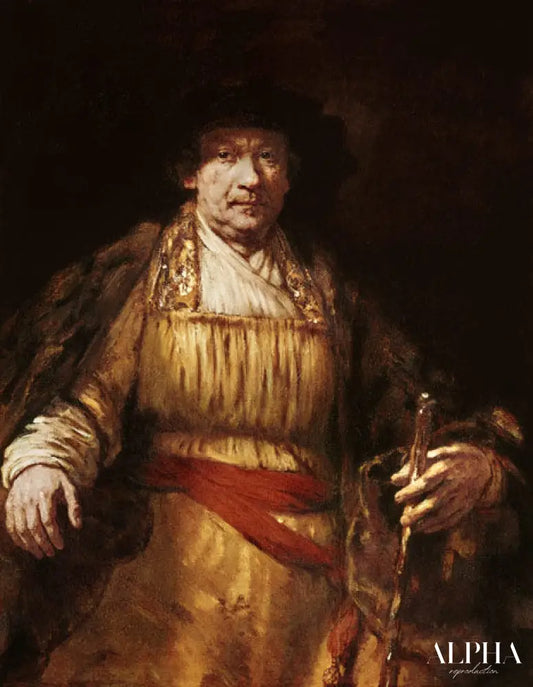 Auto-portrait III - Rembrandt van Rijn - Reproductions de tableaux et peintures haut de gamme