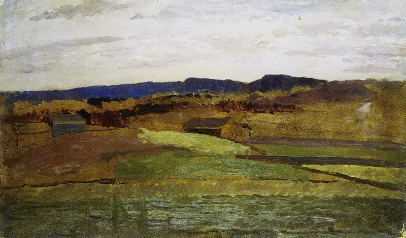 Autumn in Asker - Edvard Munch