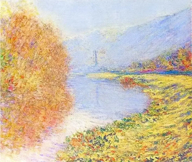 Autumn at Jeufosse - Claude Monet