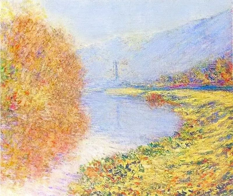 Autumn at Jeufosse - Claude Monet