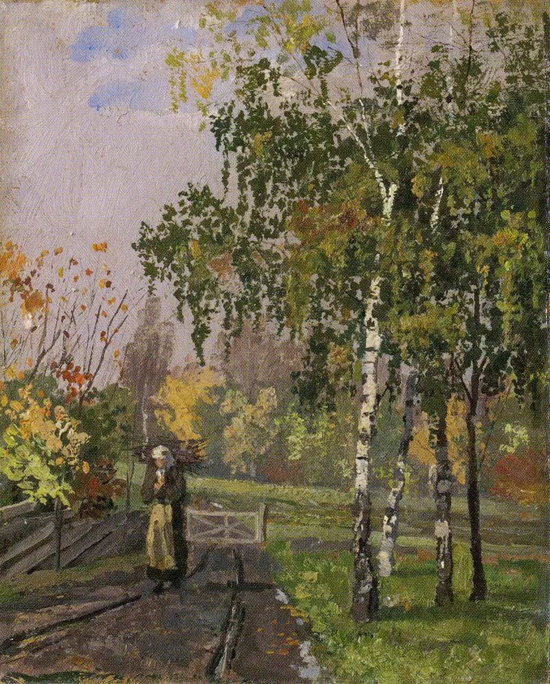 Autumn at Vestre Aker - Edvard Munch