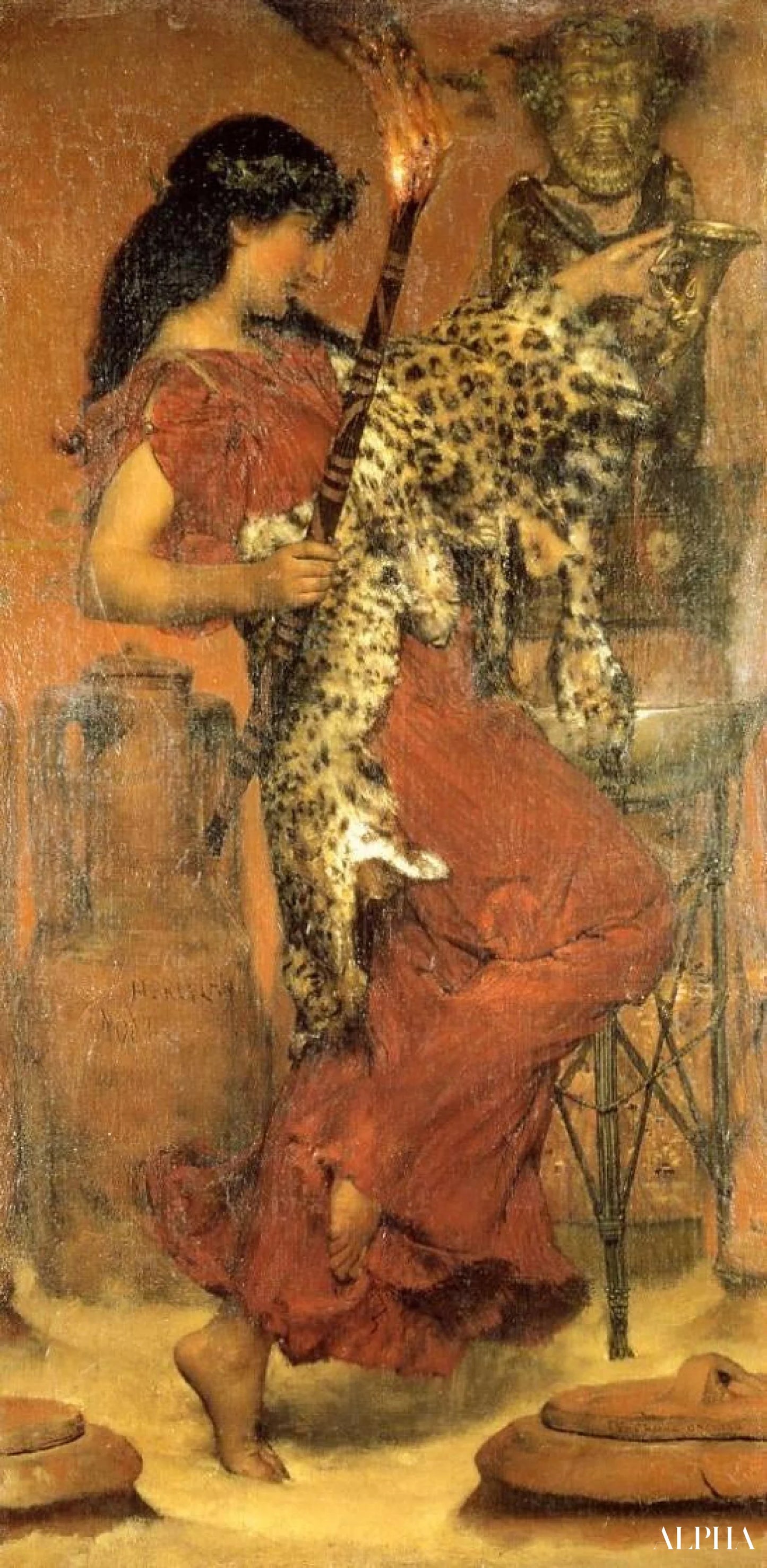 Autumn: Vintage Festival - Lawrence Alma-Tadema Reproductions of Paintings in Oil