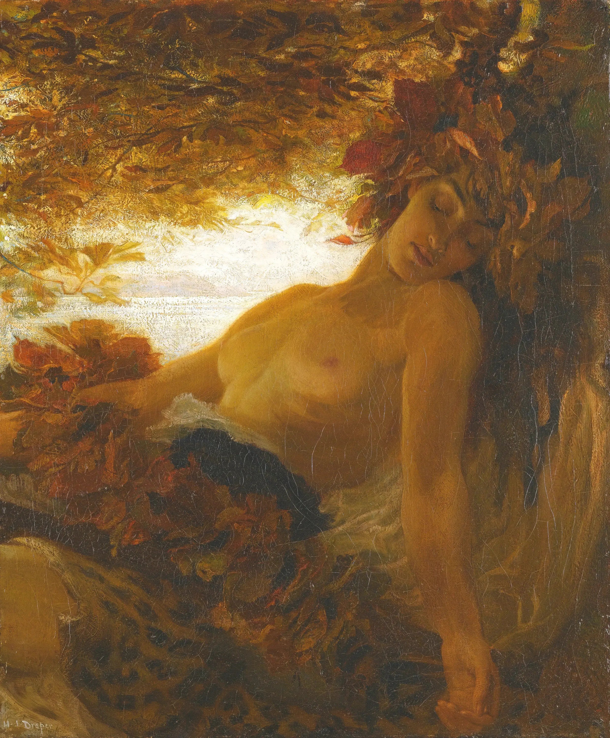 Automne - Herbert Draper - Alpha Reproduction