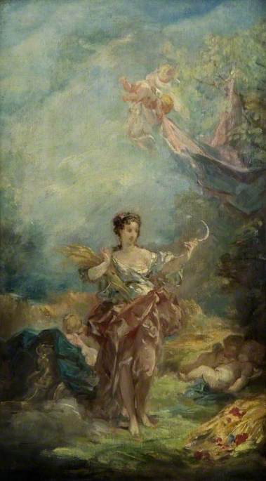 Autumn - Jean-Honoré Fragonard