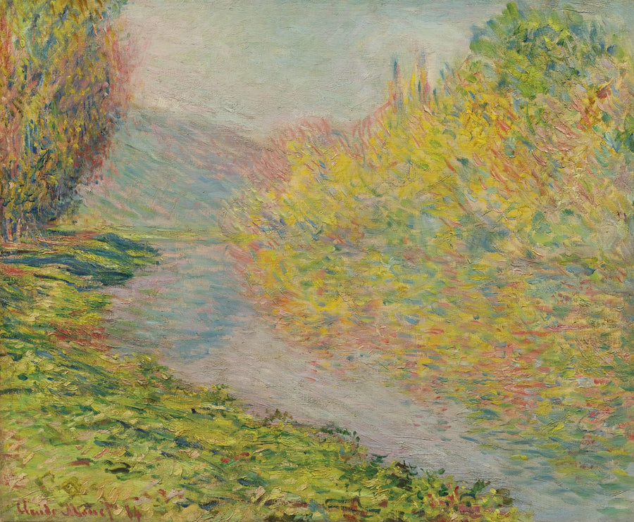 Autumn at Jeufosse - Claude Monet