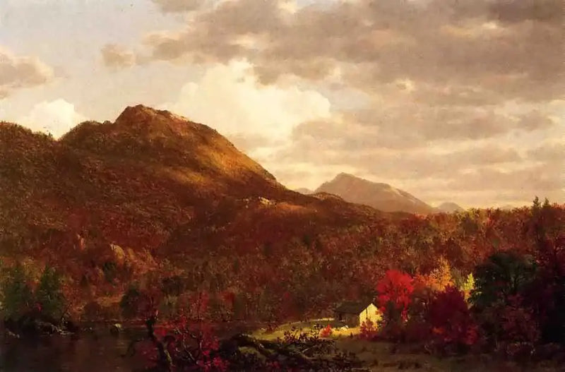 Autumn on the Hudson - Frederic Edwin Church