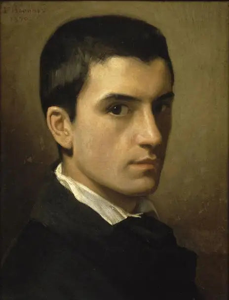 Self-Portrait at the Age of 17 - Léon Bonnat