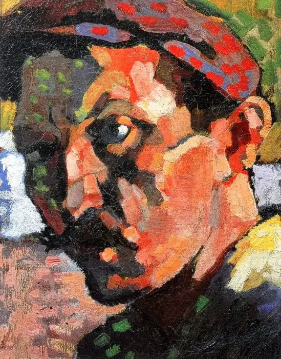 Self-Portrait with Cap - André Derain