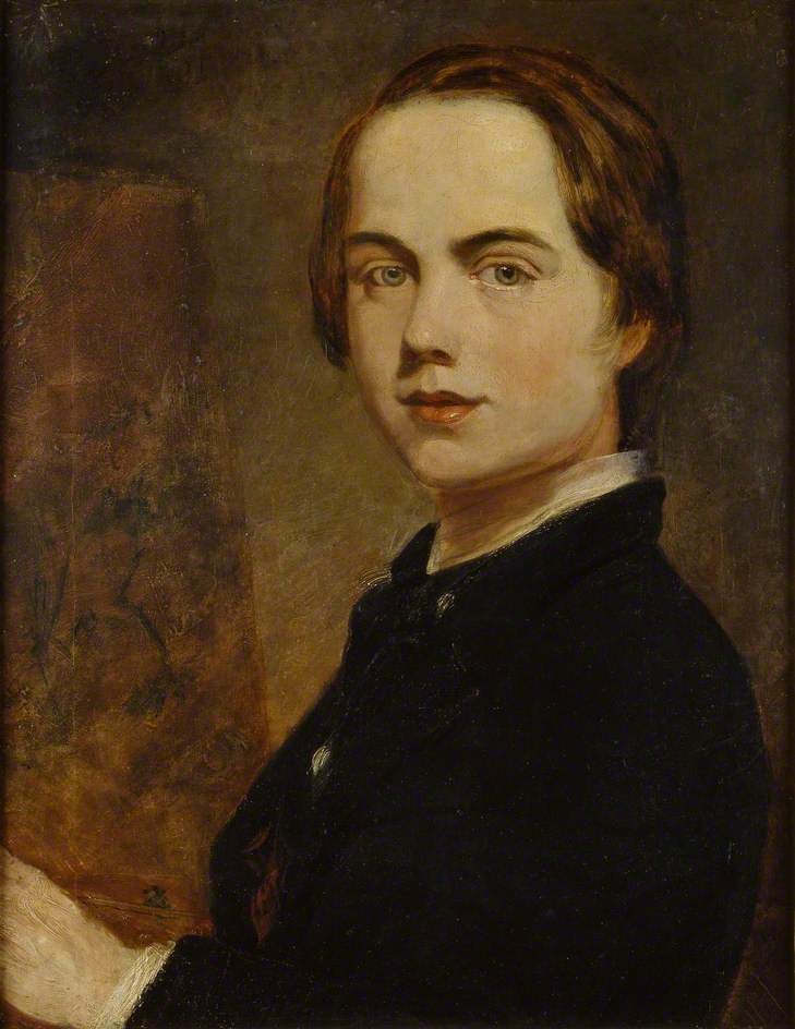 Self-Portrait at the Age of 14 - William Holman Hunt