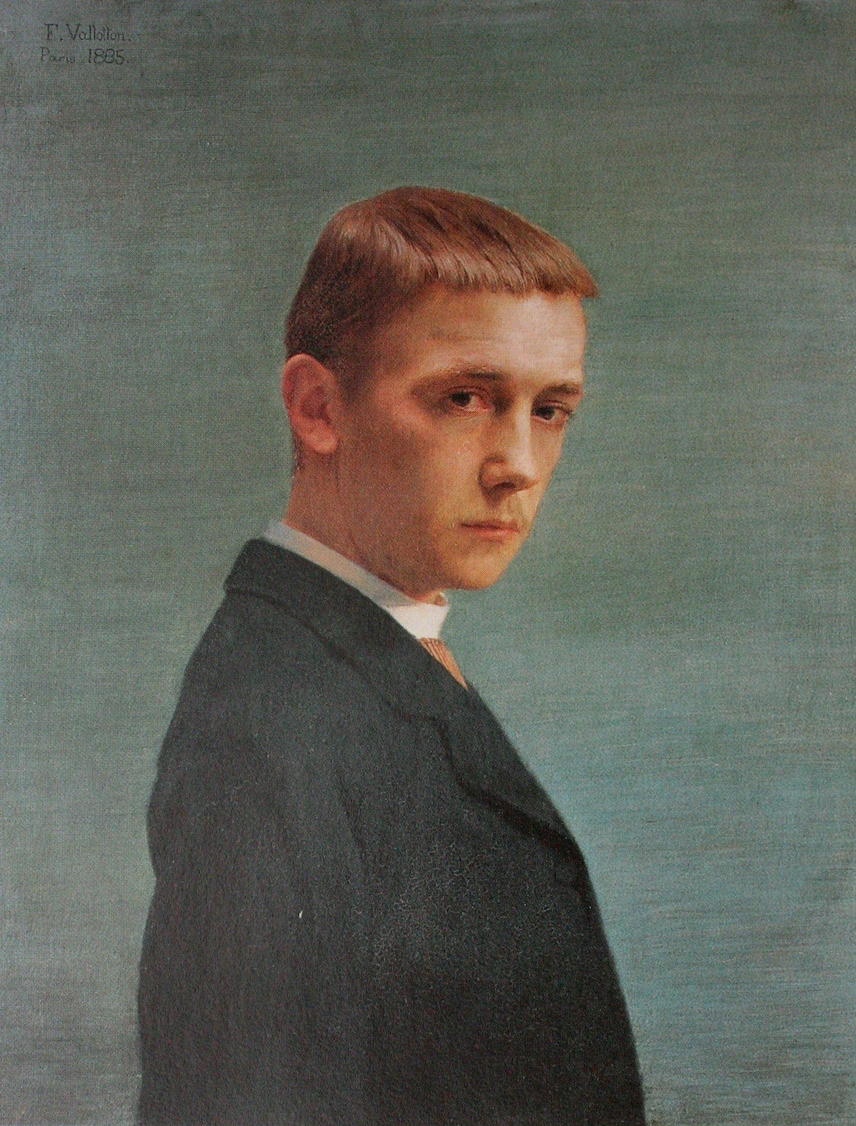 Self-Portrait at the Age of Twenty - Félix Vallotton