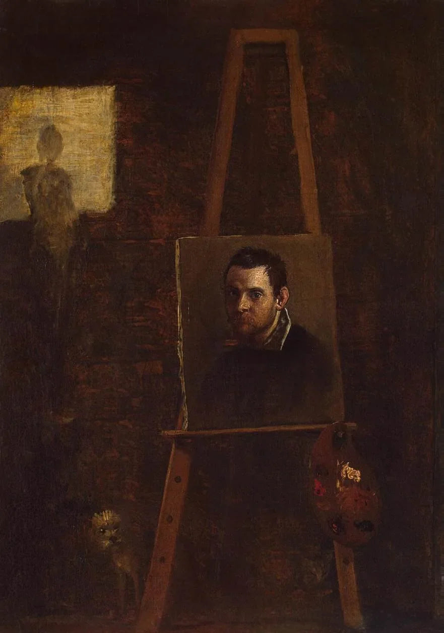 Self-portrait - Annibale Carracci