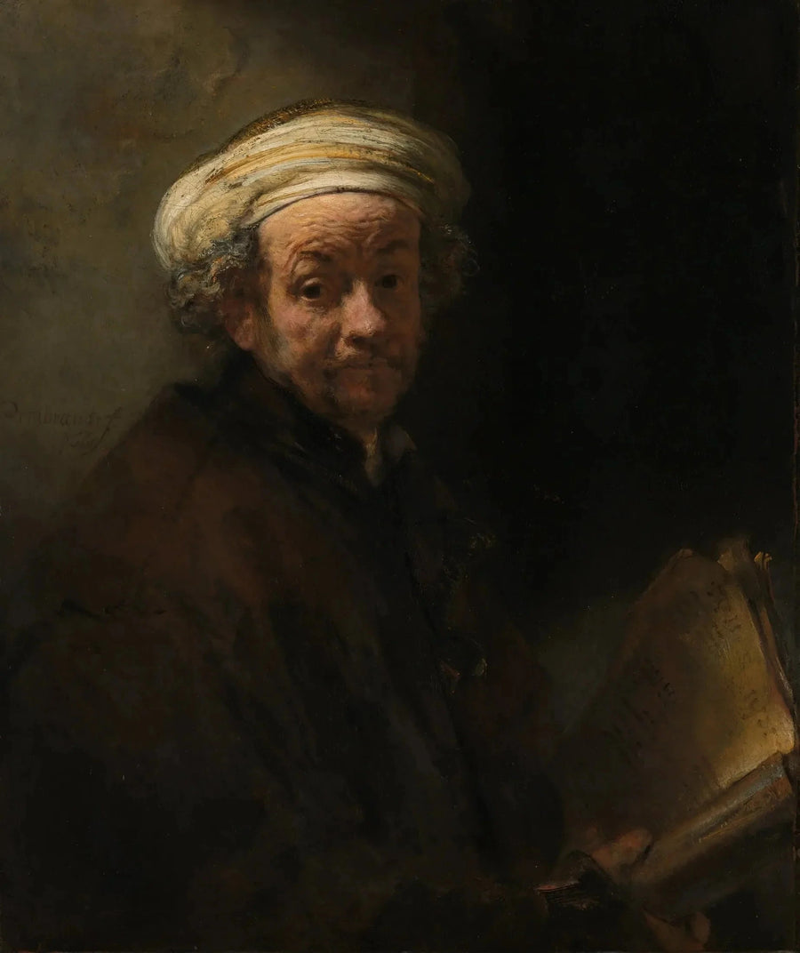 Self-Portrait as Apostle Paul - Rembrandt