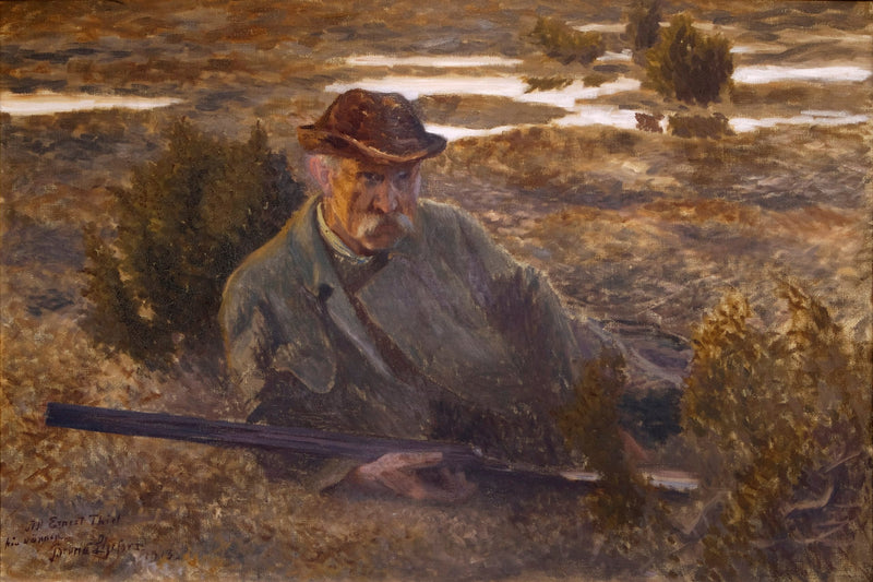 Self-portrait - Bruno Liljefors
