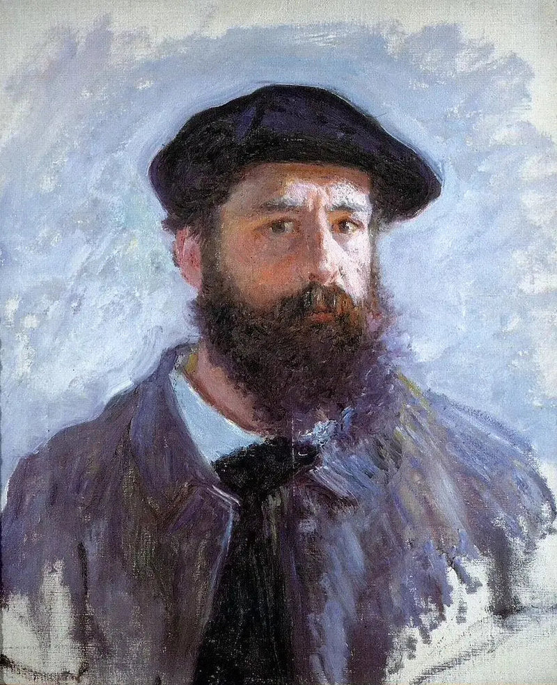 Self-portrait Wearing a Beret - Claude Monet