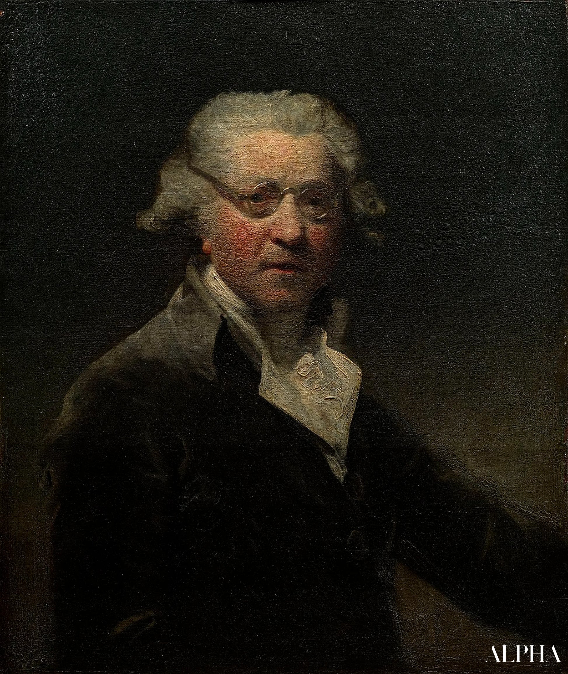 'Self-Portrait by Joshua Reynolds - High-End Reproductions of Paintings and Artwork'