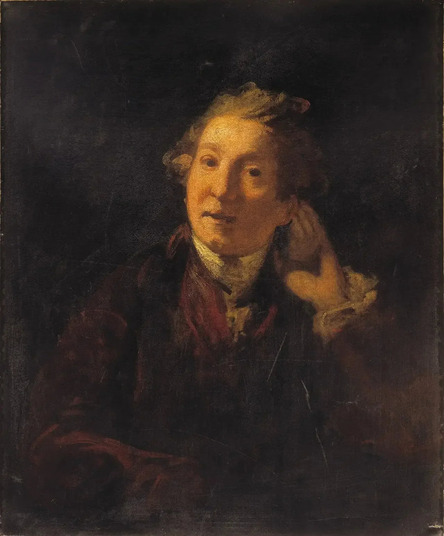 Self-Portrait of the Artist as a Deaf Man - Joshua Reynolds