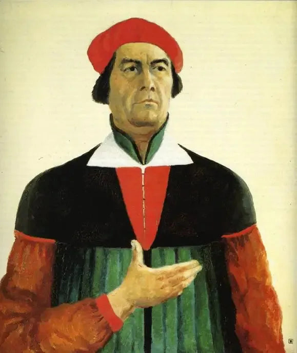 Self-Portrait by Malevich from 1933 - Kazimir Malevich