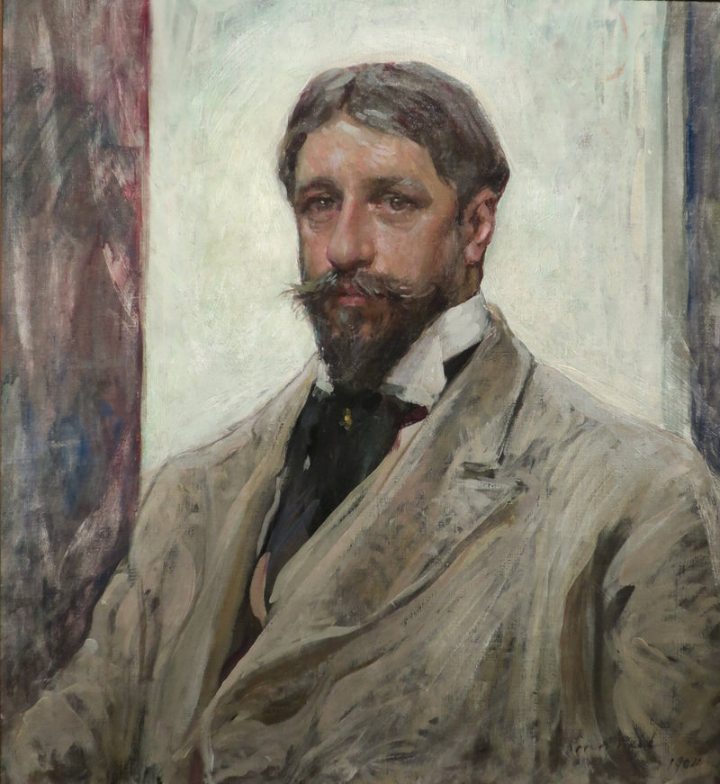 Self-portrait of Robert Lewis Reid - Robert Lewis Reid