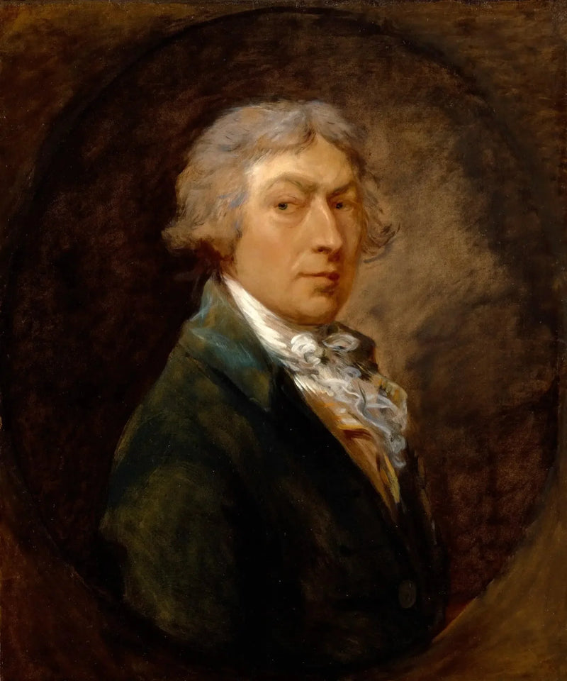 Self-Portrait by Thomas Gainsborough, R.A. - Thomas Gainsborough